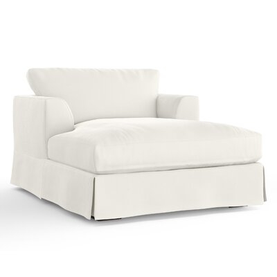 Dores Chaise Lounge- Bevin Natural - Image 0