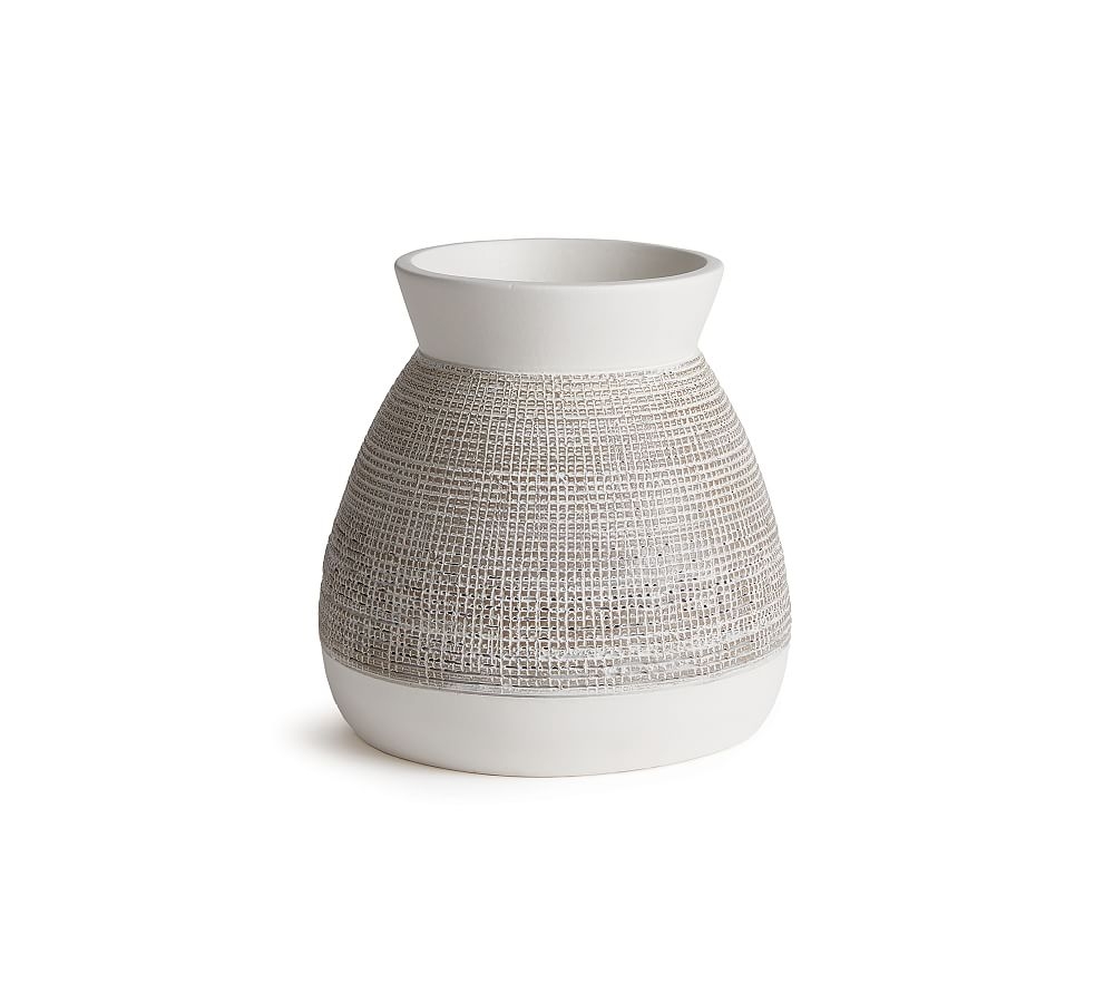 Rosilla Natural Vase, Short, 10.5" - Image 0