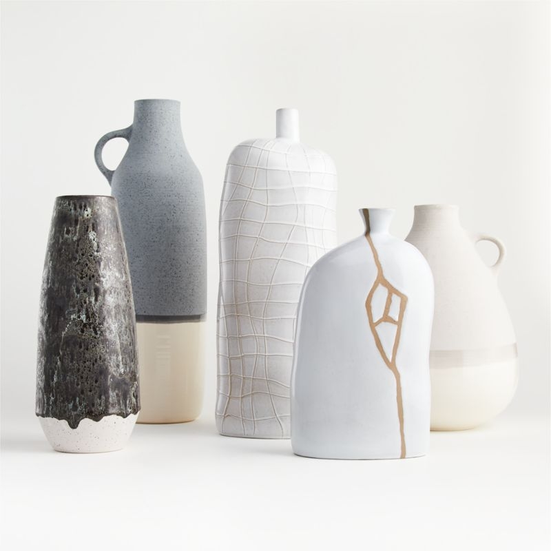 River White Ceramic Vase - Image 2