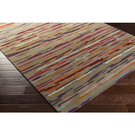 Harlequin Brown Indoor 9' x 12' Handmade Rug - Image 2
