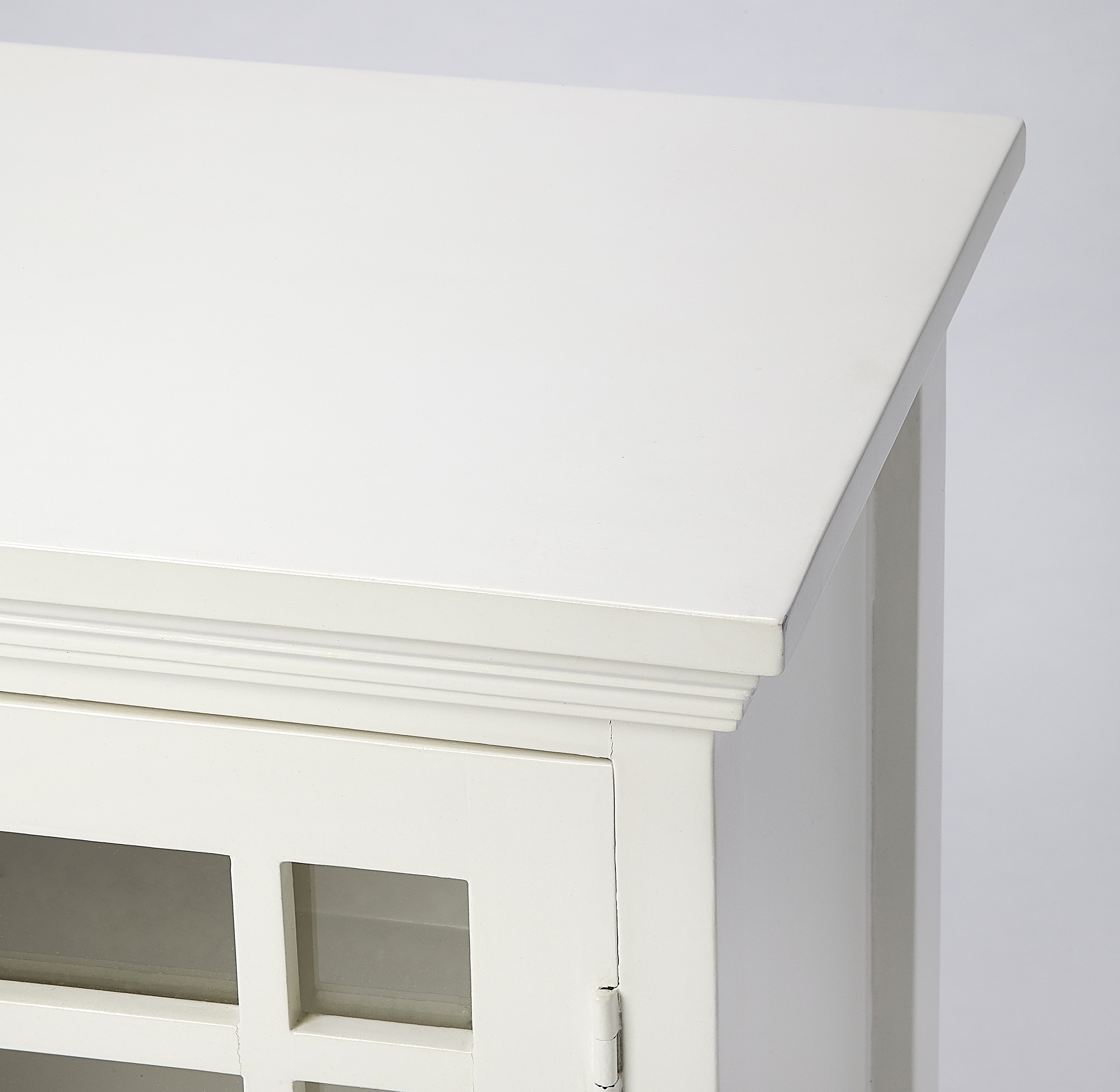 Baxter Smooth White Cabinet - Image 3