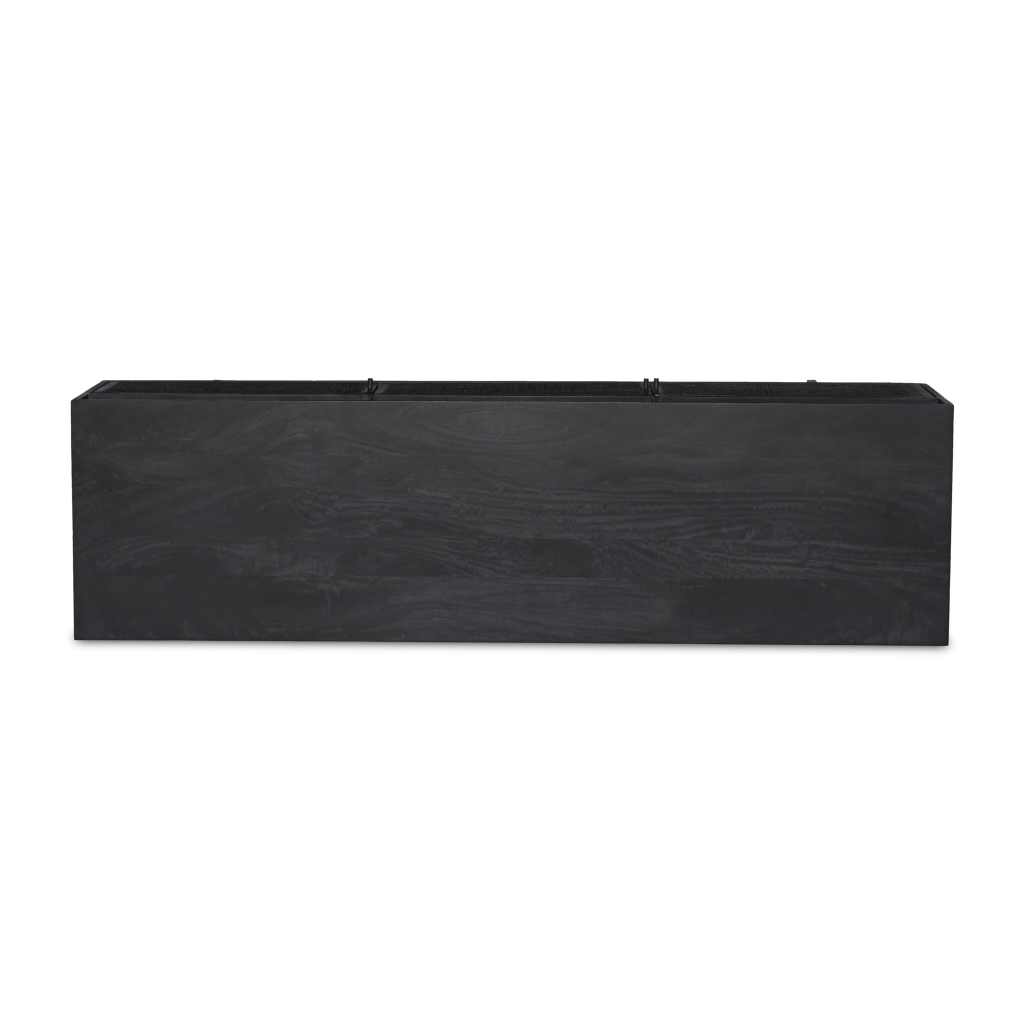 Carmel Media Console - Black Wash - Image 6