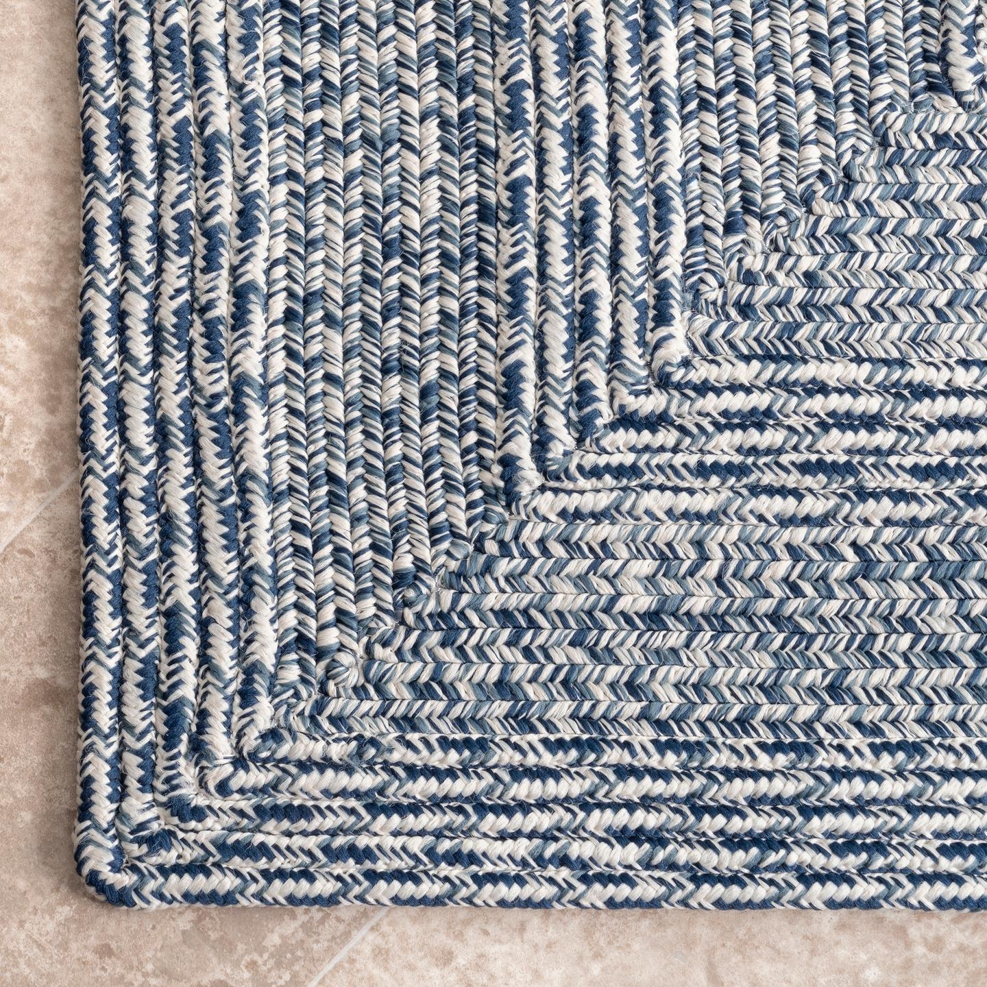 Rowan Braided Texture Indoor/Outdoor Area Rug - Image 3