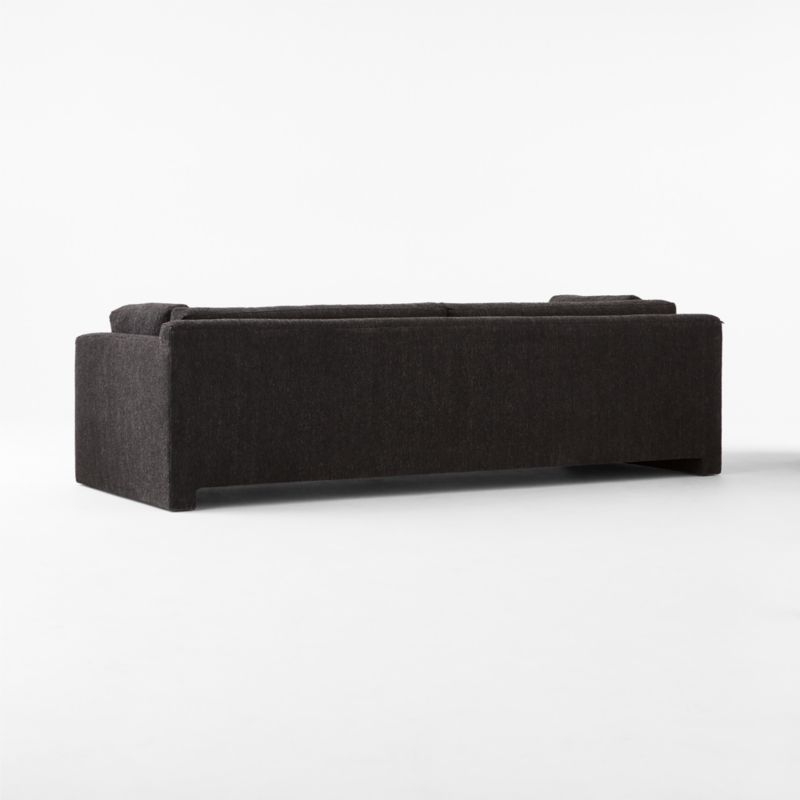 Marguerite 102" Black Boucle Sofa - Image 4