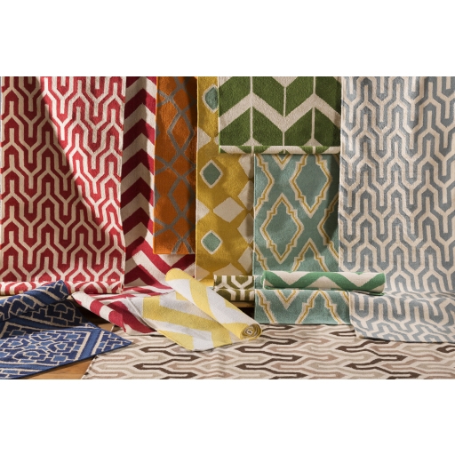 Fallon White Indoor 2'6" x 8' Handmade Rug - Image 0