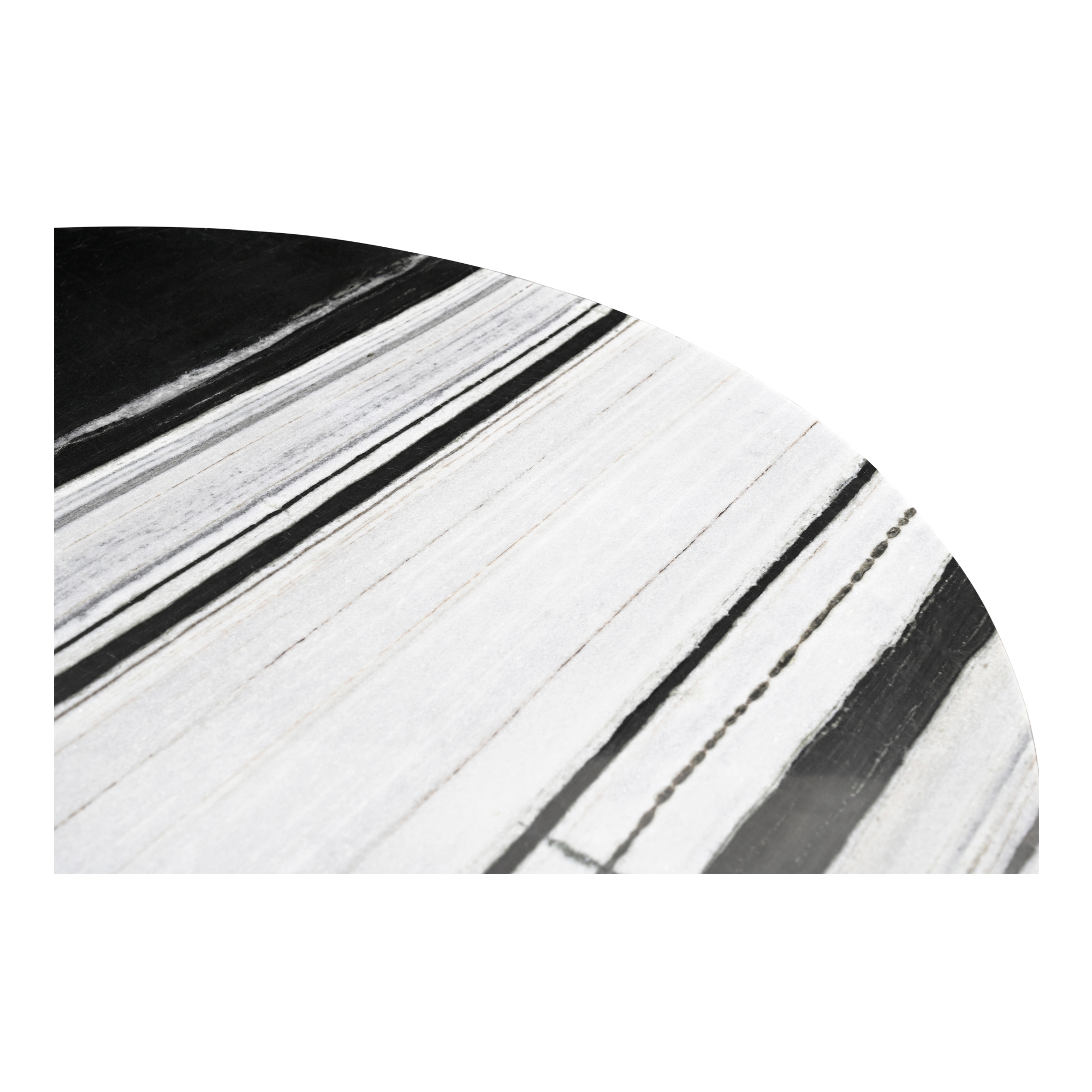 Celia Round Dining Table Panda Marble - Image 4