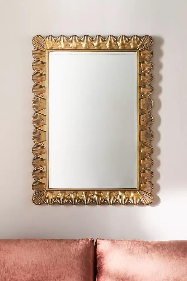 Florencia Scalloped Wall Mirror - Image 0