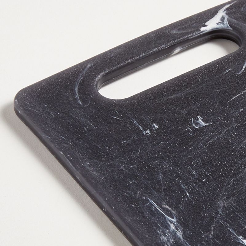 Jelli ® Reversible Black Marble 14.5"x11" Cutting Board - Image 1