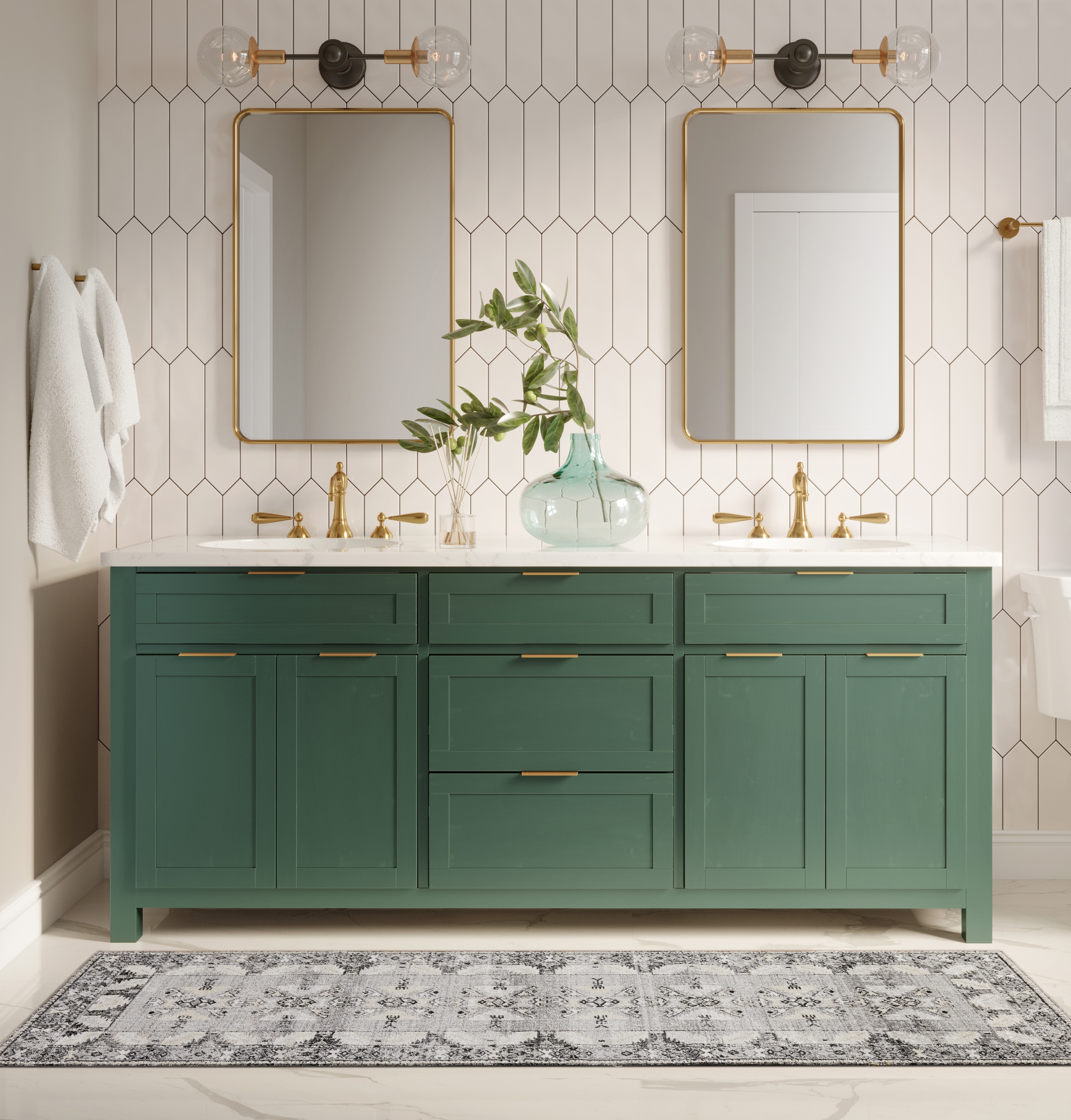 Paloma Indoor/ Outdoor Tribal Gray/ Beige Runner Rug (2'8"X10') - Image 5