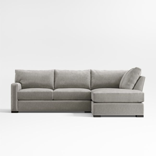 Axis Classic 2-Piece L-Shaped Sectional Sofa with Corner Bumper - Image 0