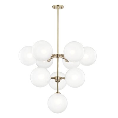 Alexandria 10-Light Unique / Statement Tiered Chandelier - Image 0