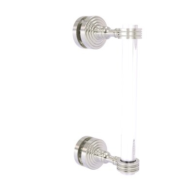 Pacific Grove Collection 8 Inch Single Side Shower Door Pull With Dotted Accents - Image 0