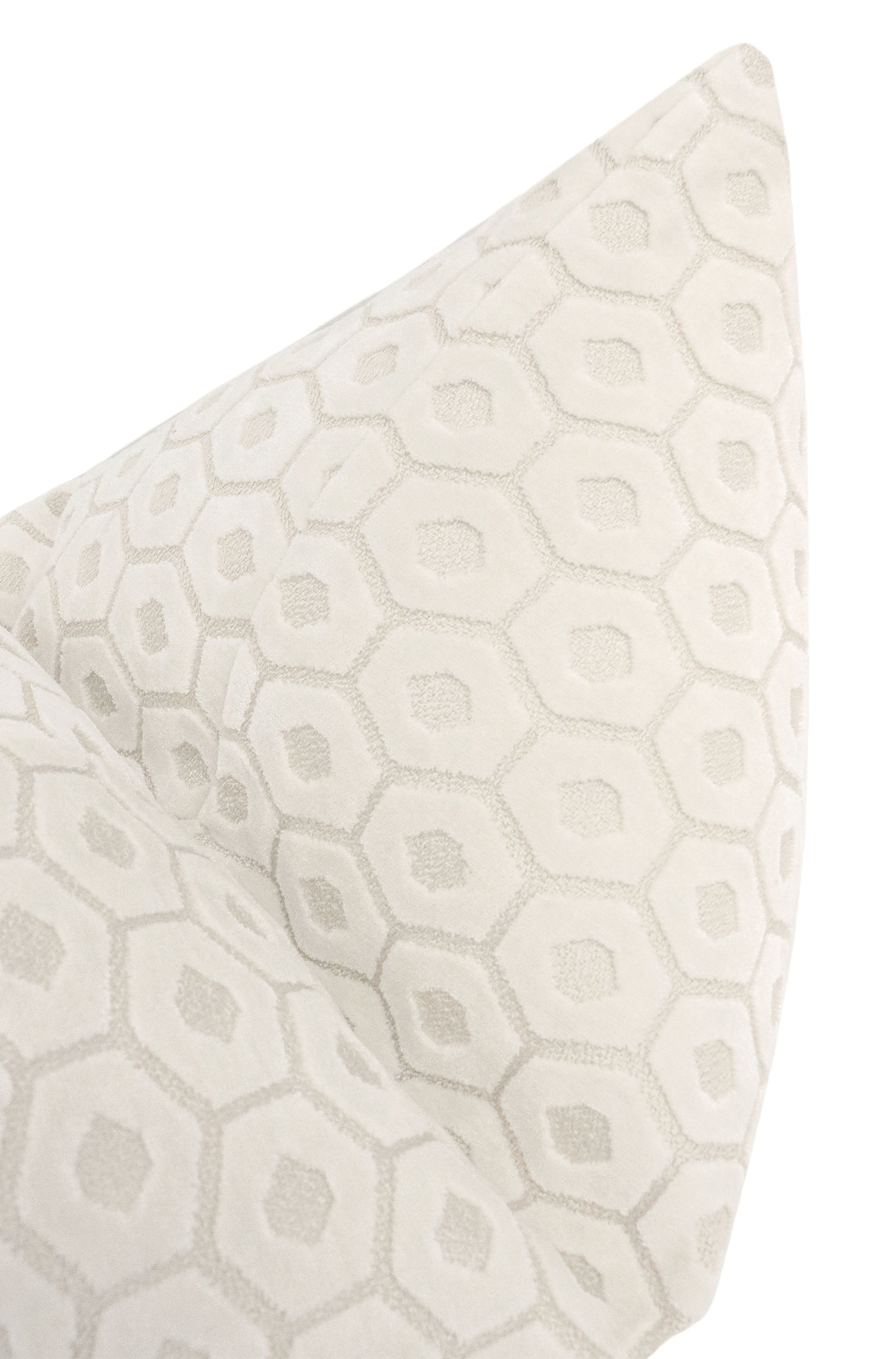 PALOMA CUT VELVET // ALABASTER - 14" X 36" - Image 2