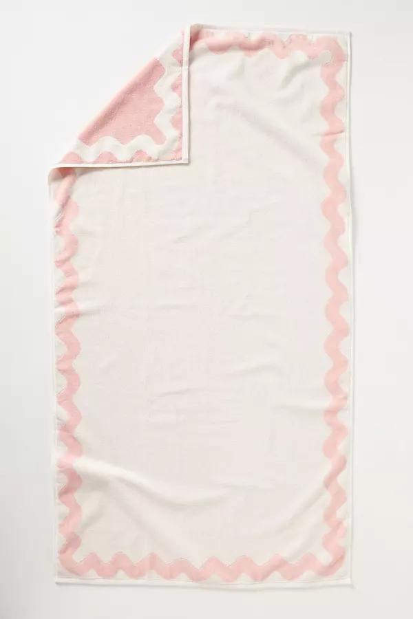 Scalloped Cotton Towel Collection - Image 0