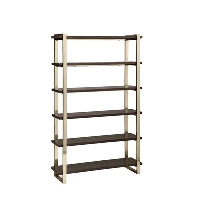 Madlyn 65.5'' H x 40'' W Metal Etagere Bookcase - Image 0