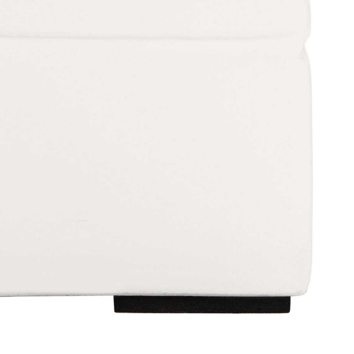 Deidara Concrete Accent Stool - Ivory - Safavieh - Image 3