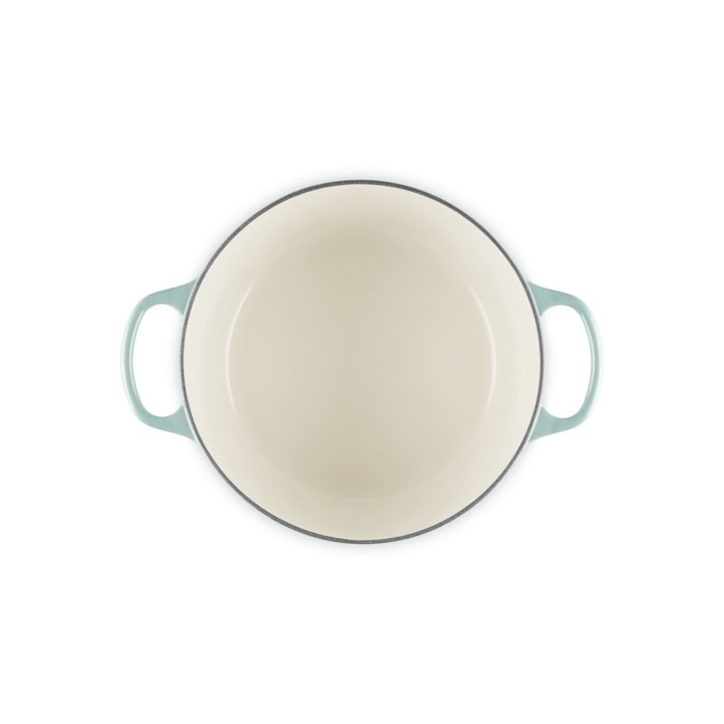 Le Creuset ® Signature 6.5-Qt. Sea Salt Enameled Cast Iron Deep Round Oven - Image 1
