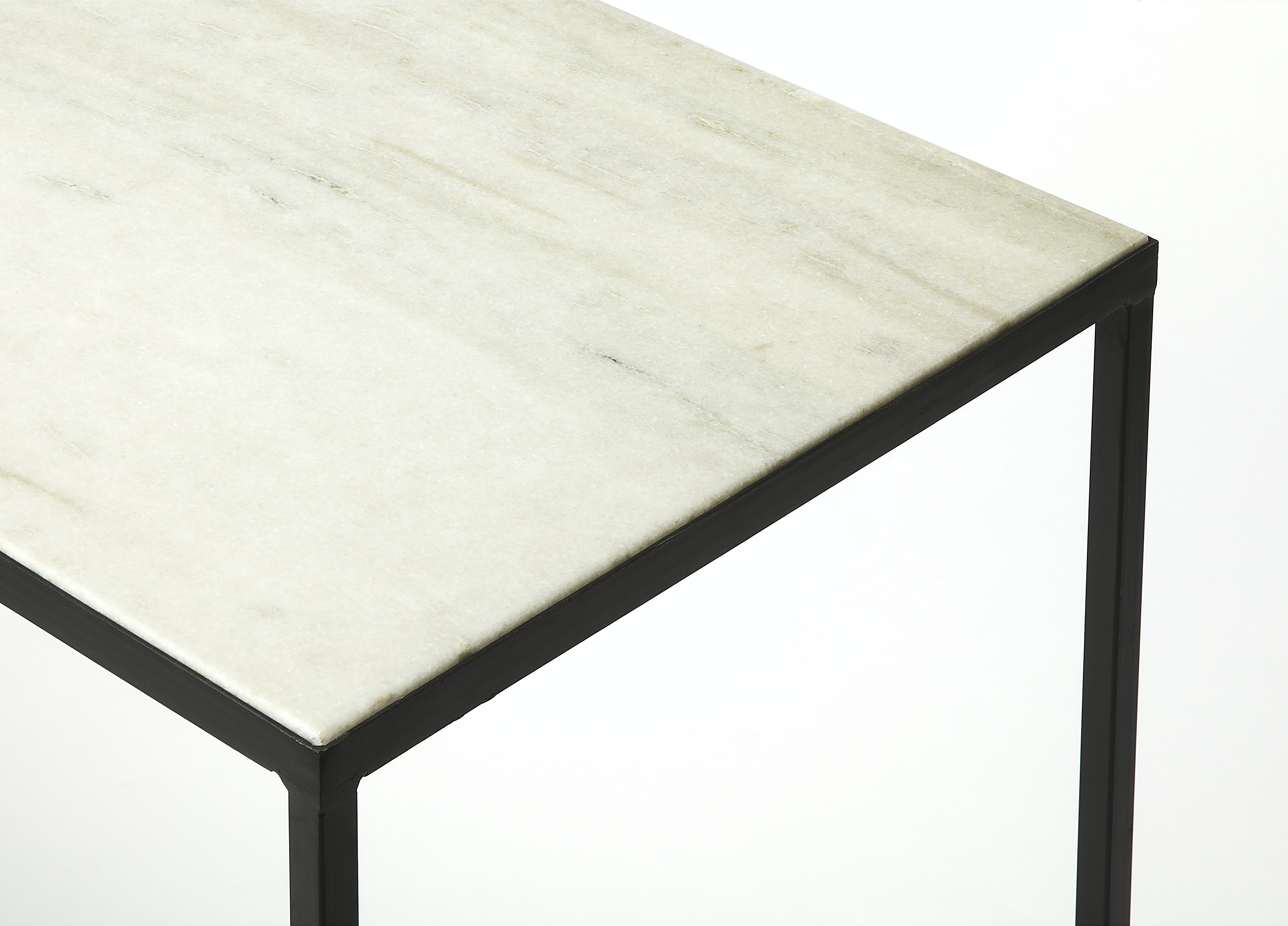 Phinney Marble & Metal Console Table - Image 1