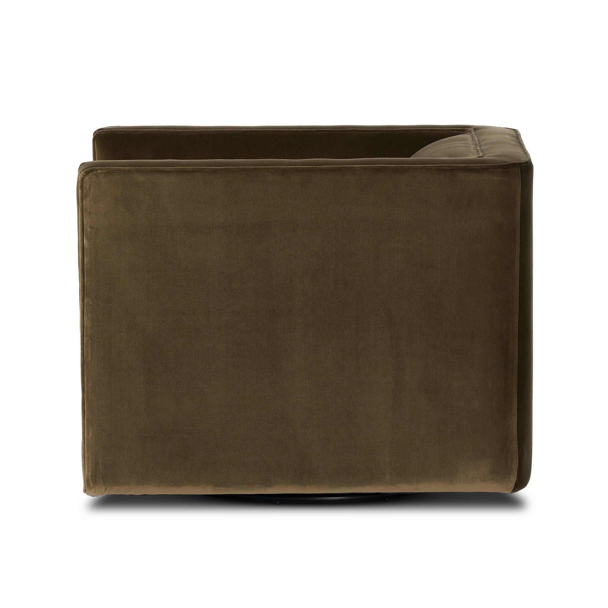 Phillip Swivel Chair - Surrey Olive - Image 2