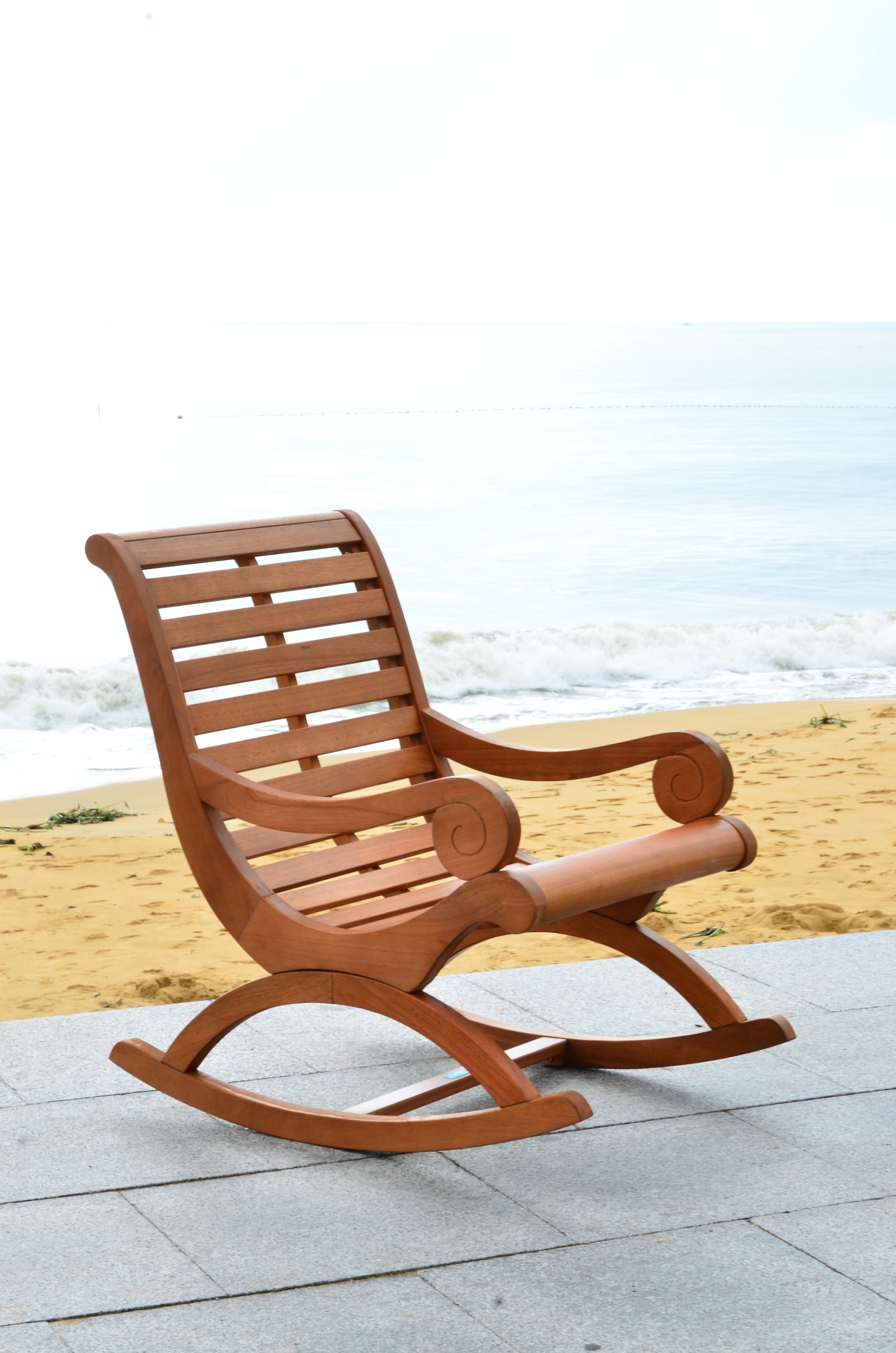 Sonora Rocking Chair - Natural - Safavieh - Image 6