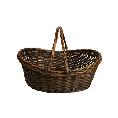 Dark Willow Wicker Basket - Image 0