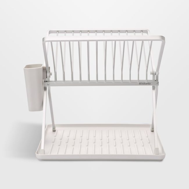 Brabantia Sinkside Foldable Dish Rack, Light Grey - Image 0