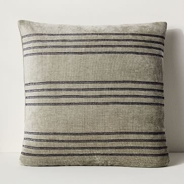 Navy Stripe Pillow - Image 0
