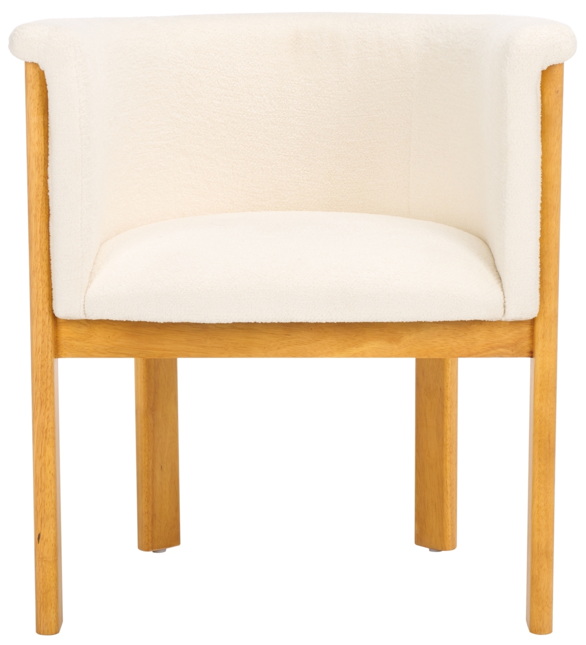 Katemarie Boucle Arm Chair - Ivory/Natural - Image 0