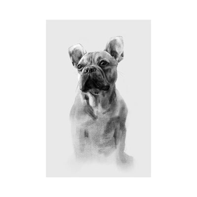 French Bulldog Portrait I by Emma Caroline - Wrapped Canvas Gallery-Wrapped Canvas Giclée - Image 0