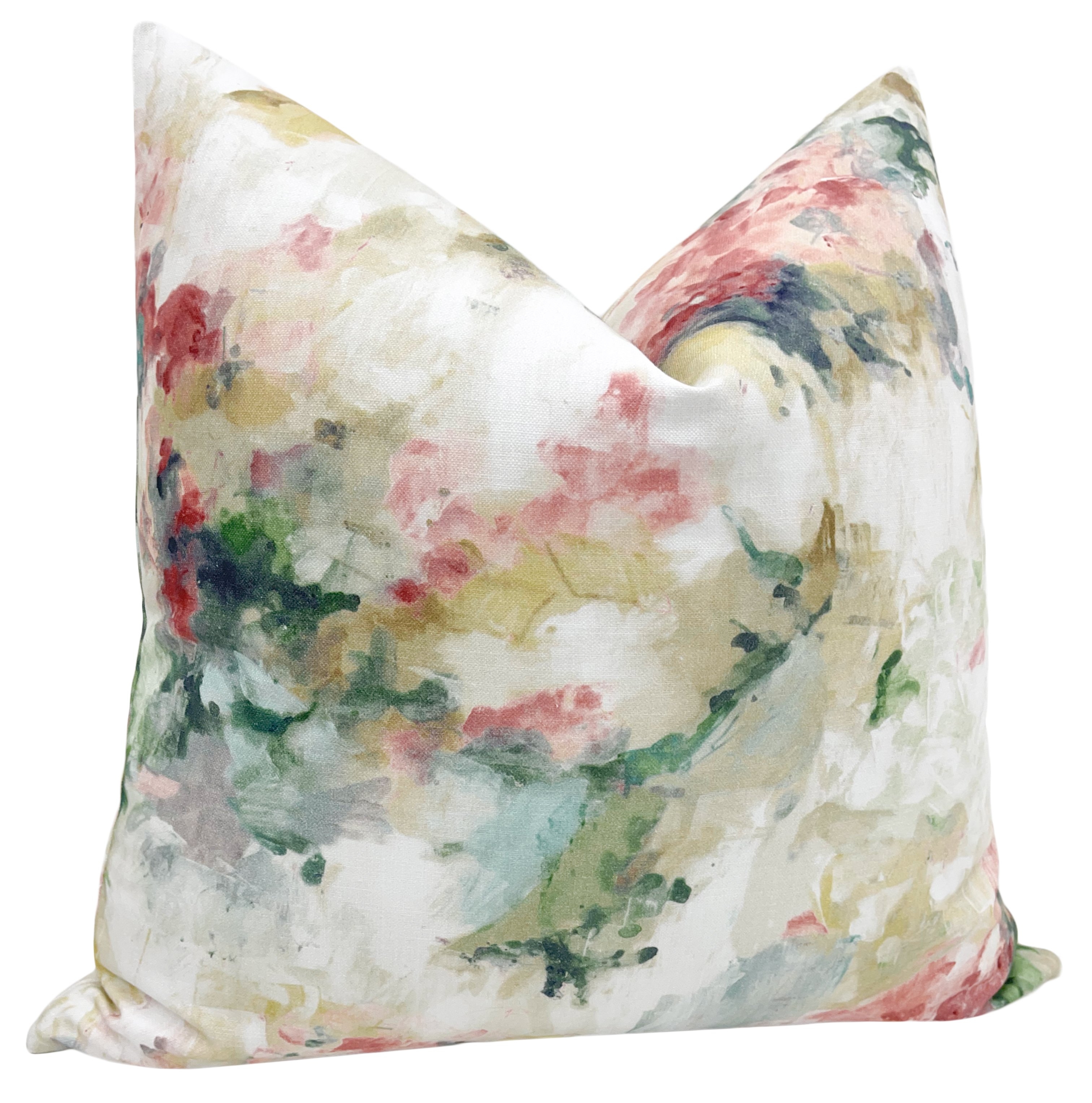 Watercolor Floral // Fern - 18" X 18" - Image 1