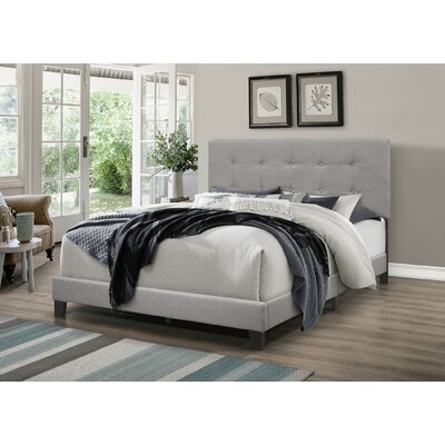 Olcay Tufted Upholstered Low Profile Platform Bed - Image 0