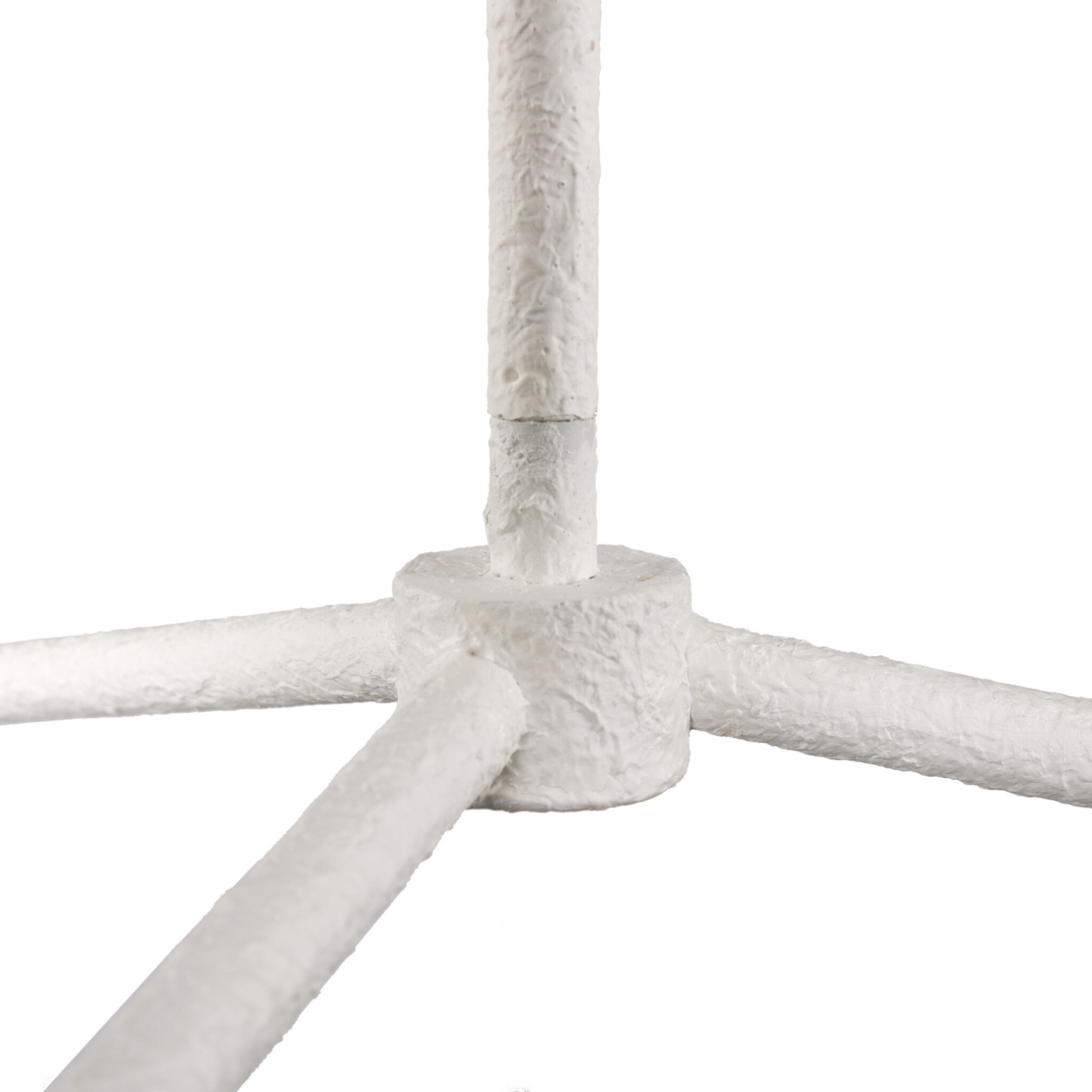 Vincennes Chandelier - Matte White Plaster - Image 5