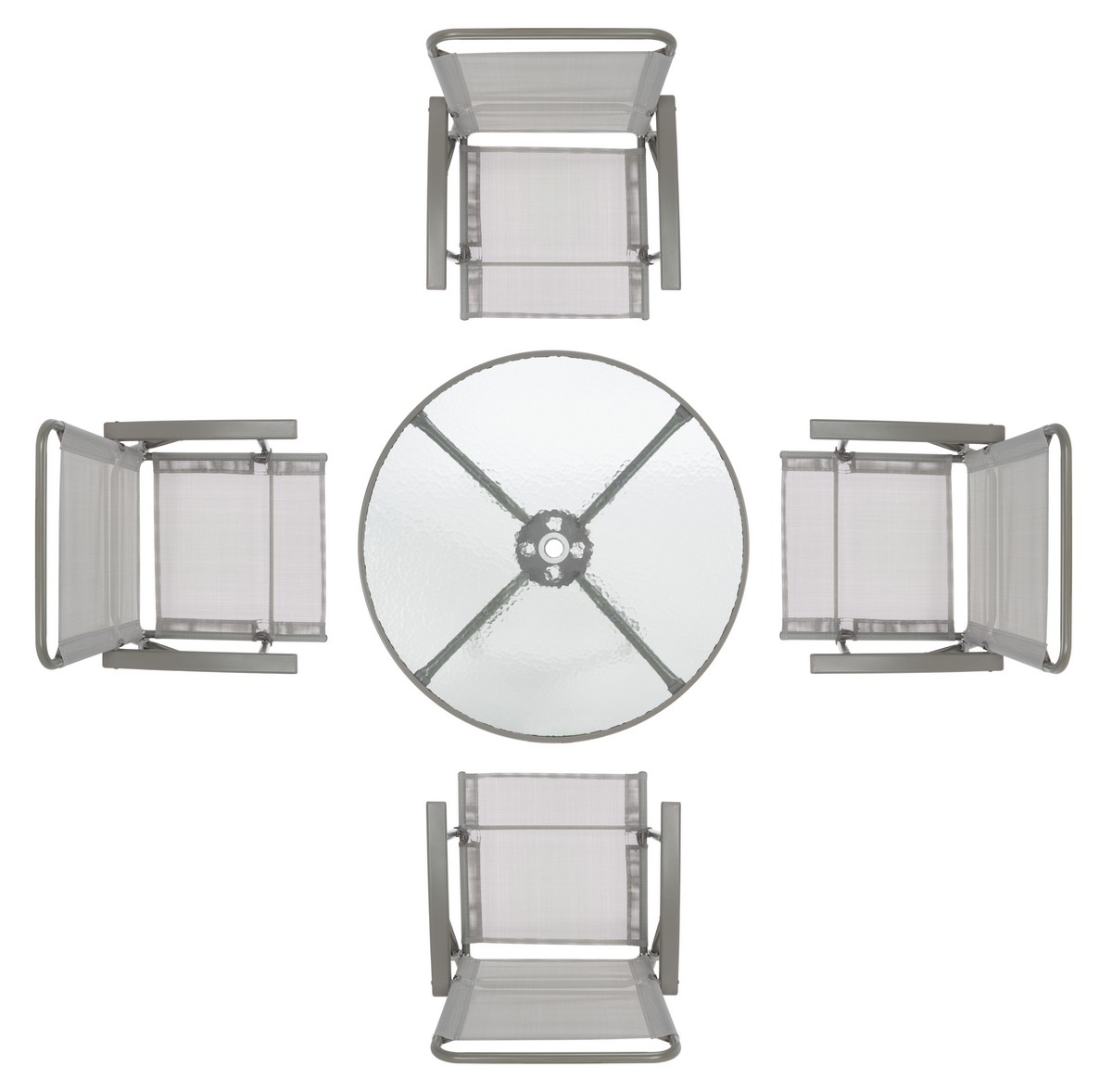 Monico Dining Set - Grey - Safavieh - Image 8