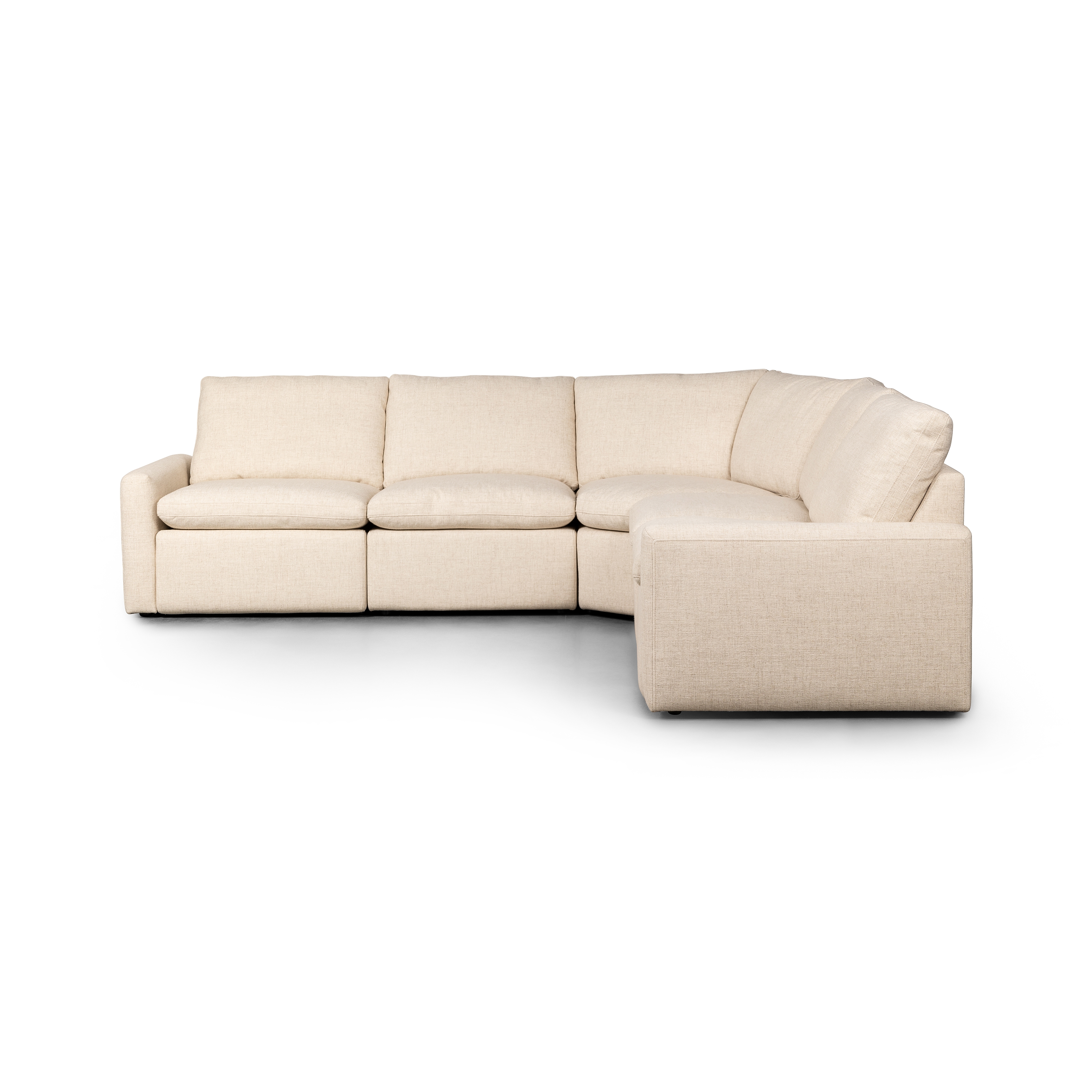 Tillery Power Recliner 5-Piece Sectional - Antigo Natural - Image 2