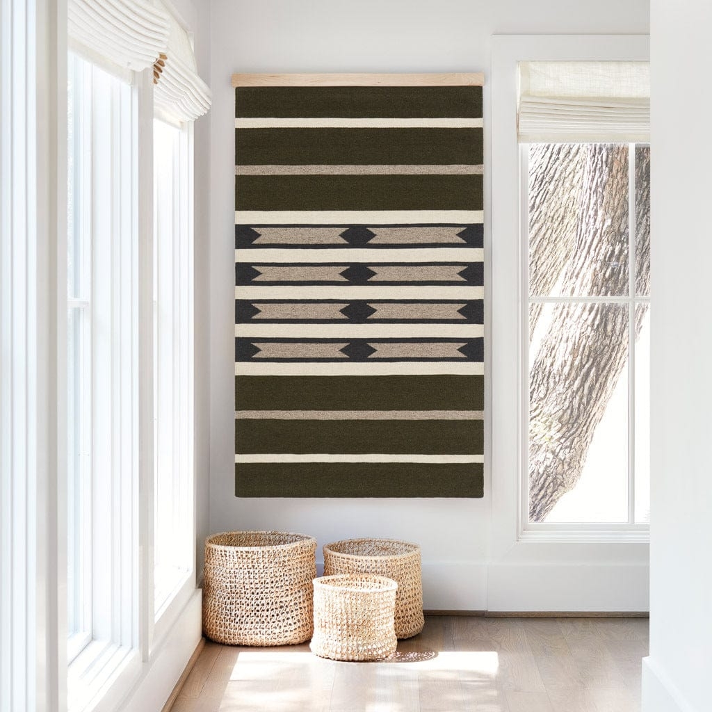 The Citizenry Bandera Wall Hanging | 2' x 3' | Rust - Image 2