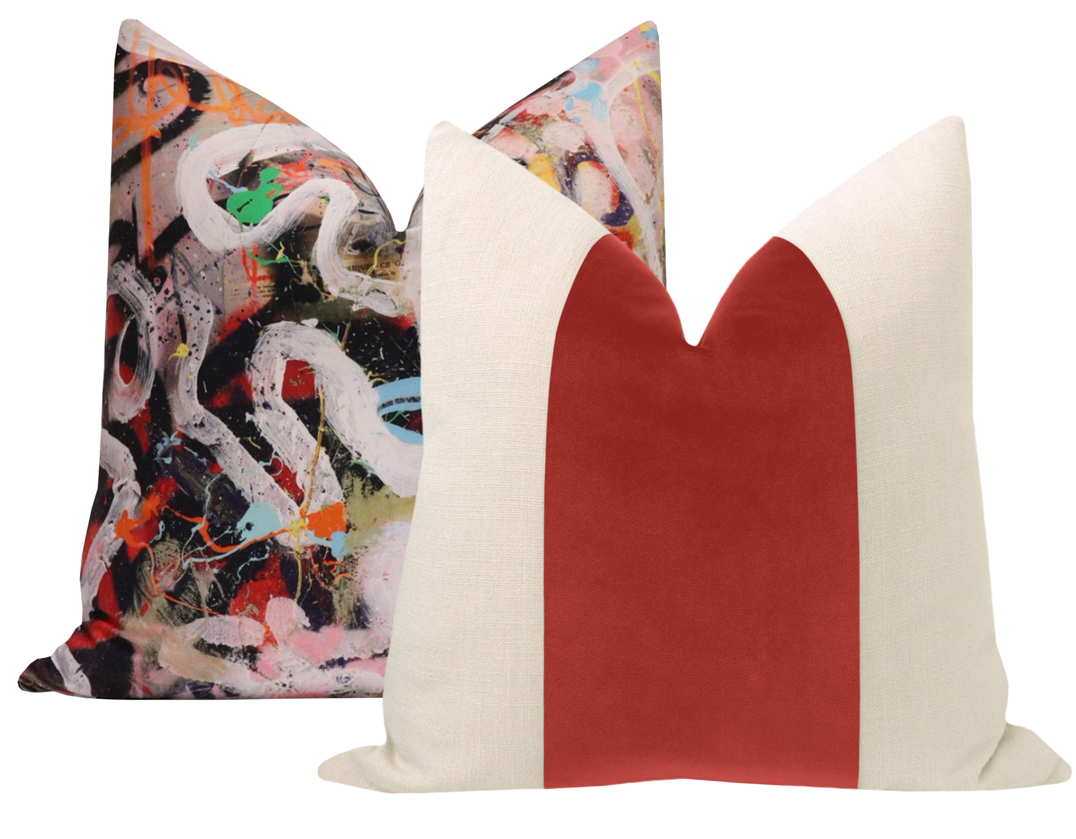 PANEL :: SIGNATURE VELVET // RHUBARB - 14" X 36" - Image 4