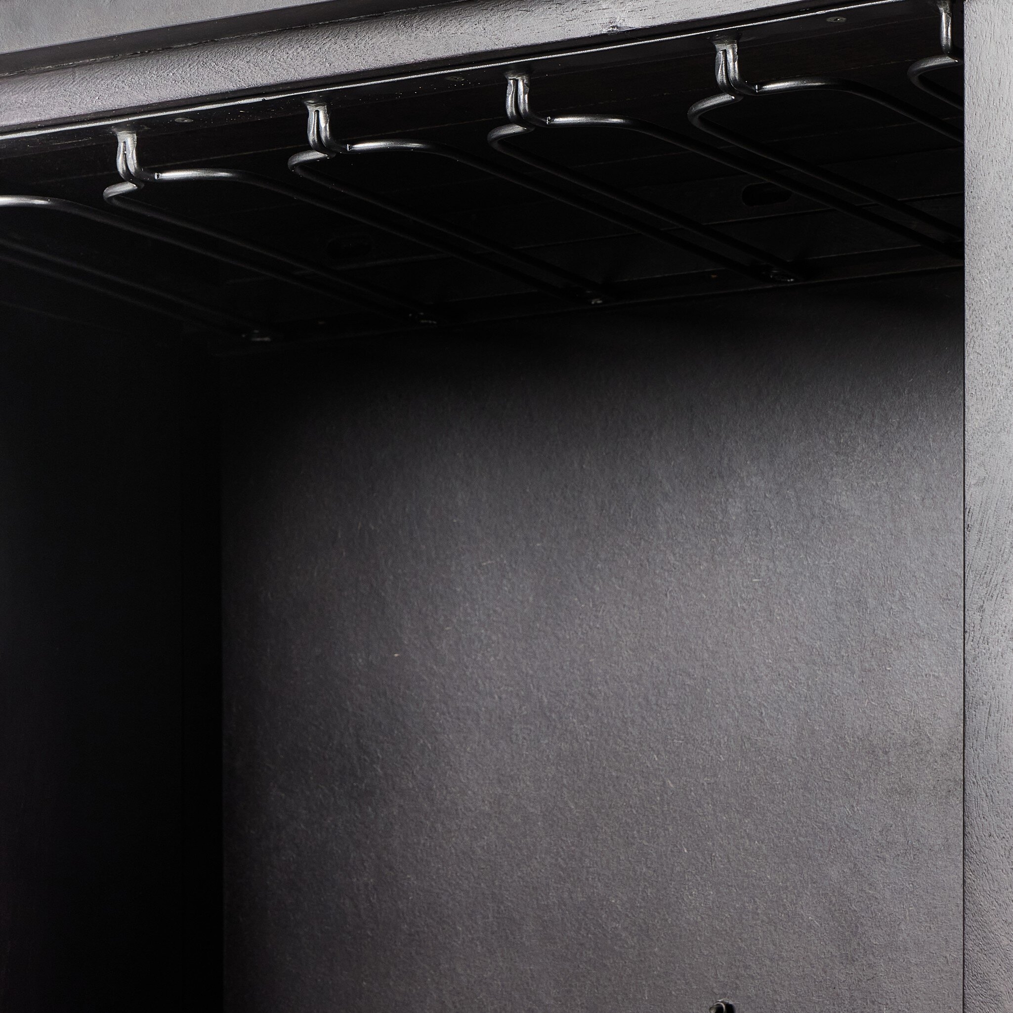 Caprice Bar Cabinet - Black Wash Mango - Image 13