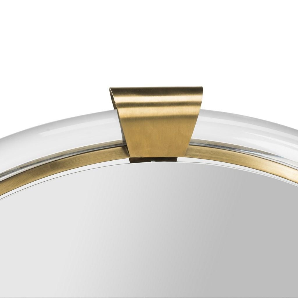 Donzel Acrylic Mirror - Brass - Image 3