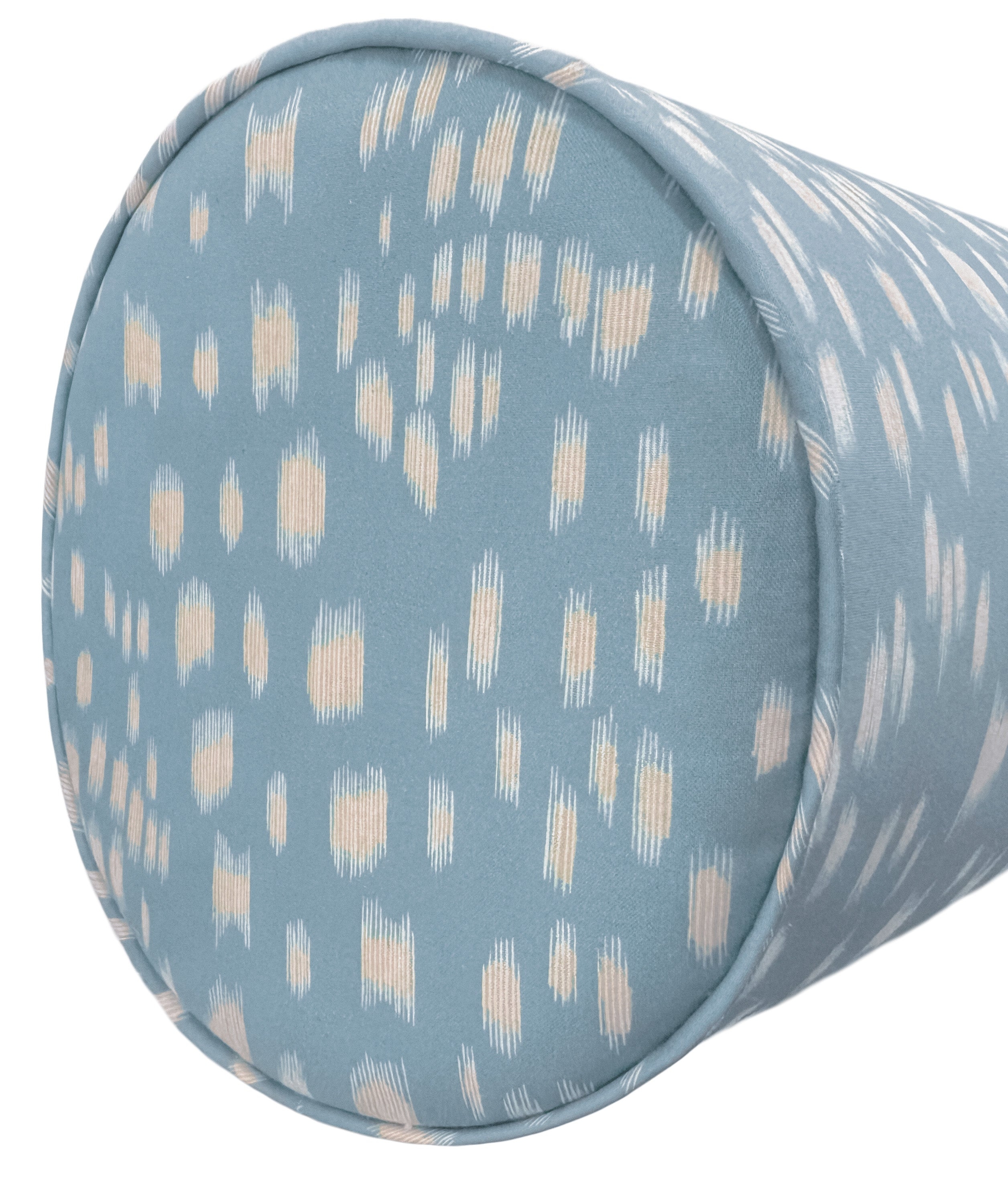 THE BOLSTER :: LES TOUCHES REVERSE // SKY | BRUNSCHWIG & FILS - TWIN // 9" x 24" - Image 1