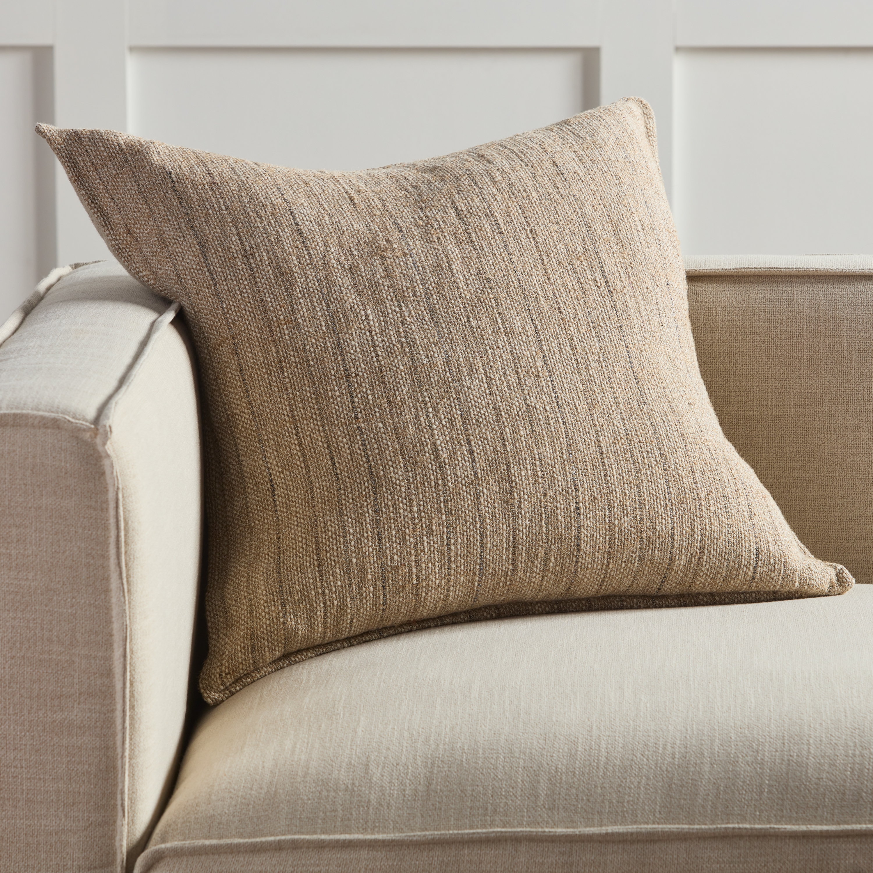 Design (US) Light Brown 22"X22" Pillow - Image 3