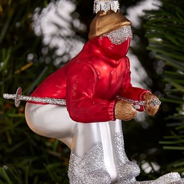 Winter Sports Snowboarder Ornament, Multi - Image 2