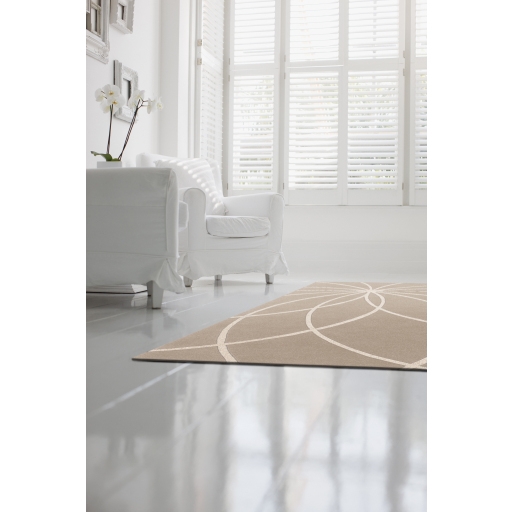 Forum Beige Indoor 12' x 15' Handmade Rug - Image 0