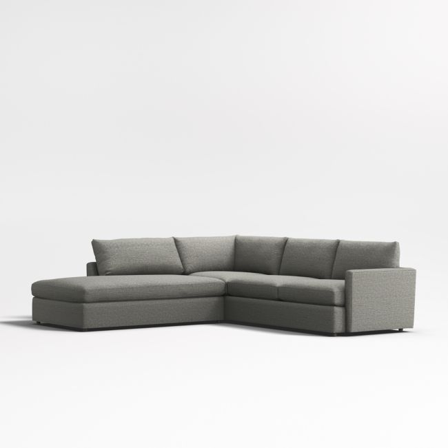 Lounge 2-Piece L-Shaped Sectional Sofa with Bumper - Image 0