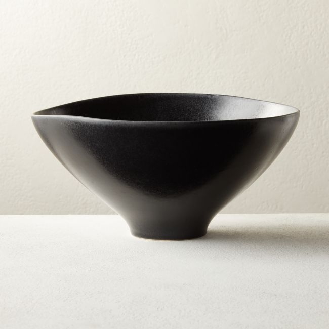 Nita Black Serving Bowl - Image 0