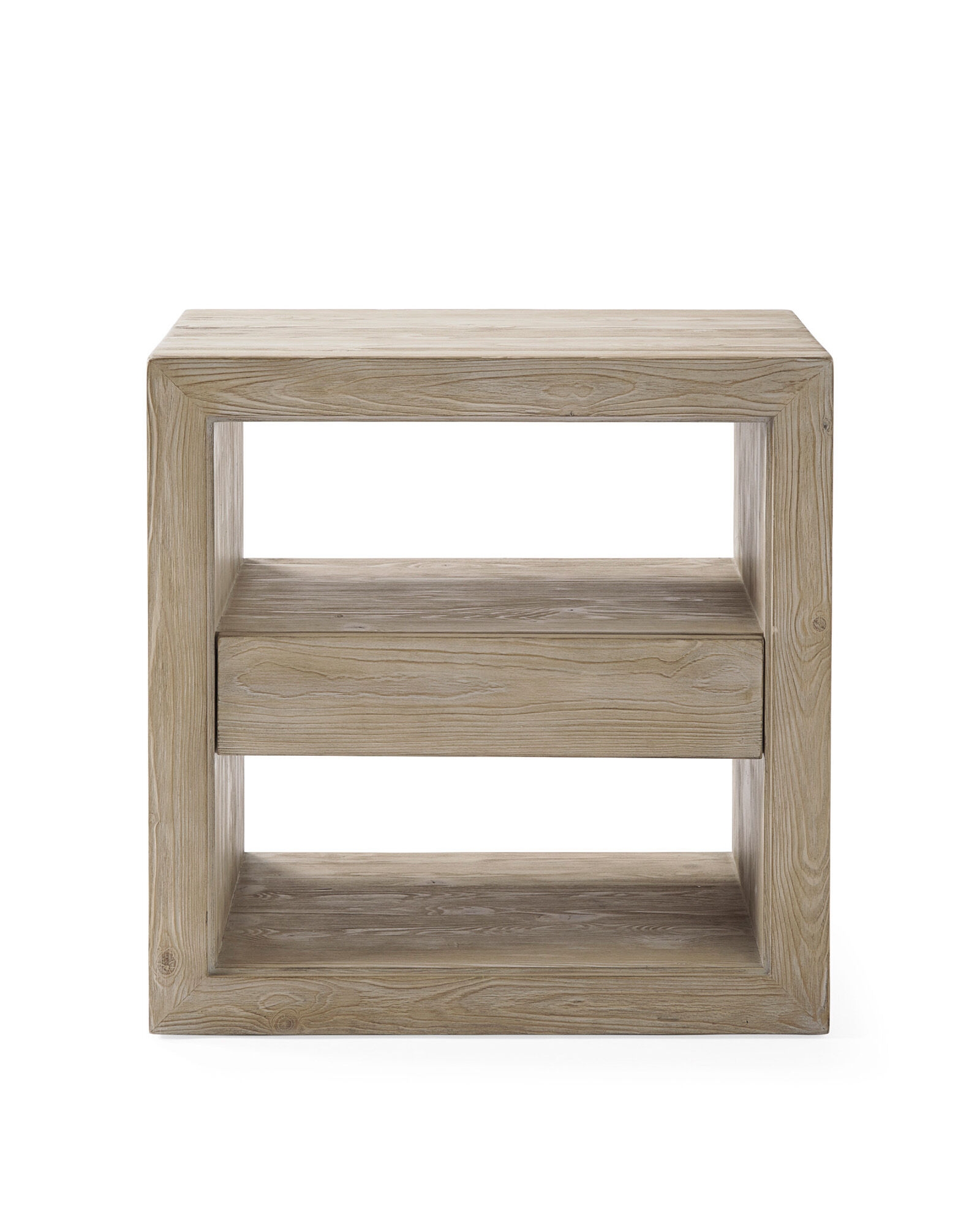 Atelier Nightstand with Drawer - Sunbleached Pine - Image 0