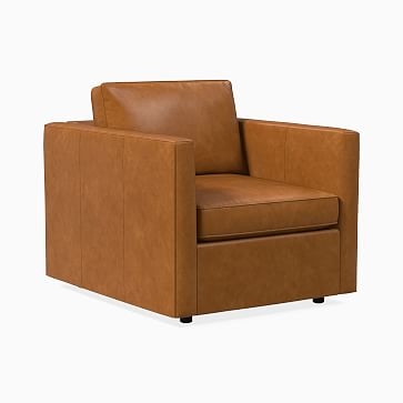Harris Chair, Poly, Weston Leather, Molasses - Image 2