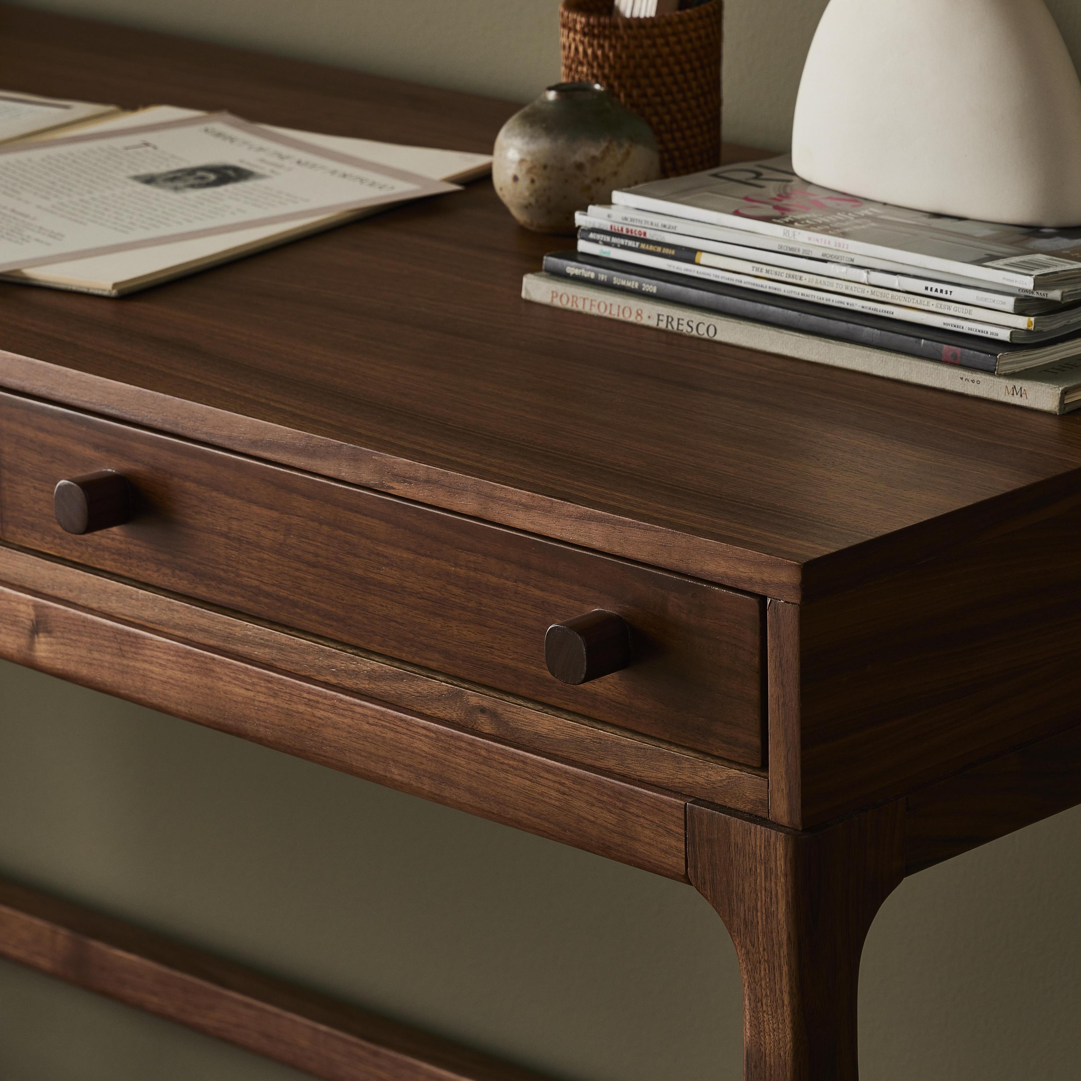 Arturo Desk - Natural Walnut Veneer - Image 15