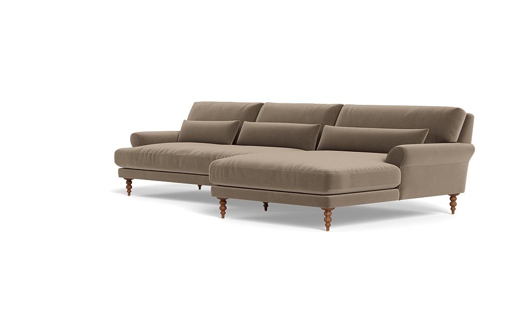 Maxwell Sectional Sofa with Right Chaise by Apartment Therapy - Image 2