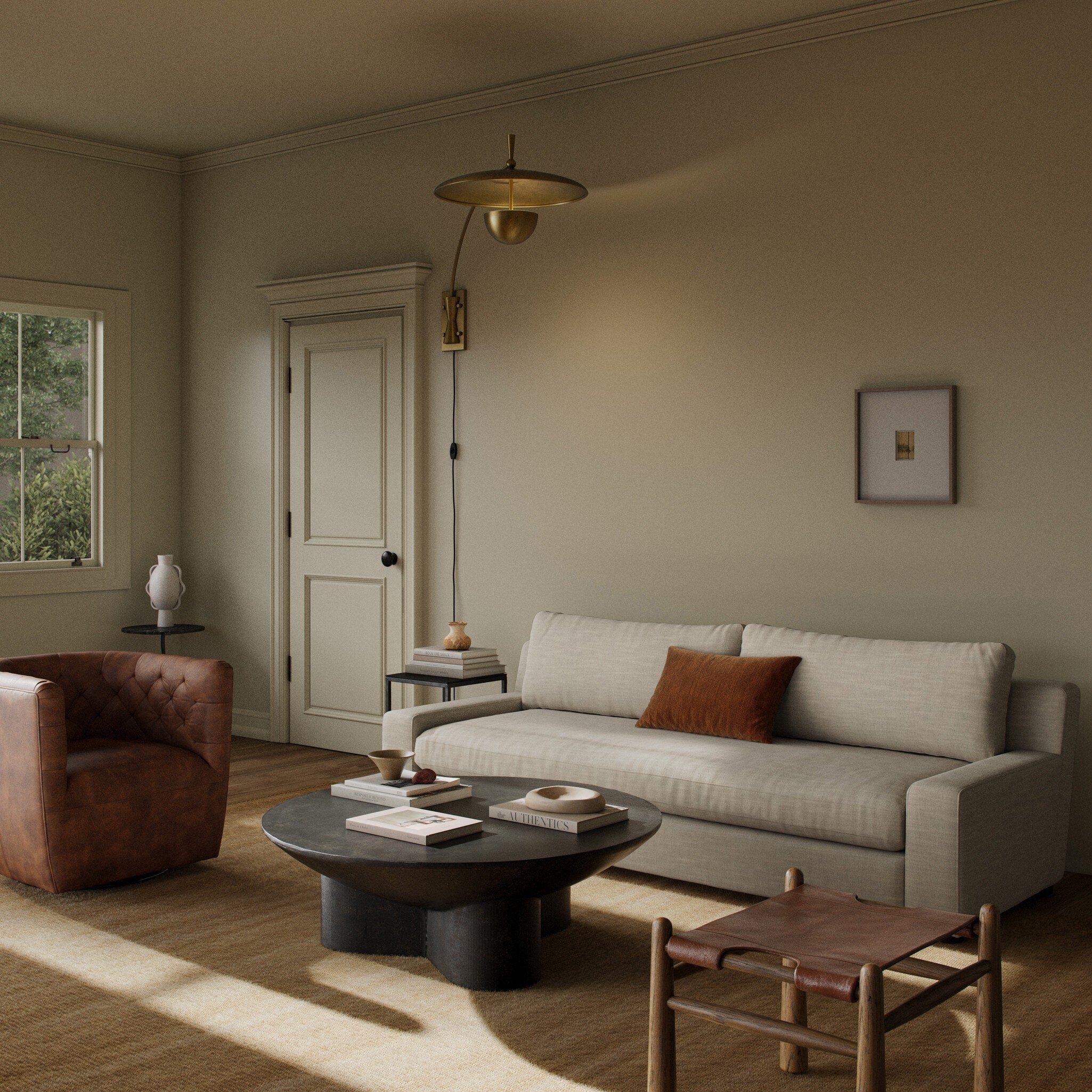 Yelena Sofa - Savoy Parchment - Image 1