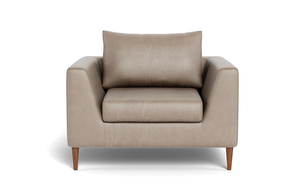 Asher Leather Accent Chair - Image 0